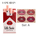 Handaiyan Matte Velvet Lipstick Set – 4 Pcs Long-Lasting Matte Lipstick Set QXL 10475-A