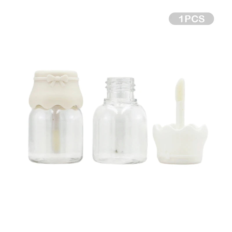 8ml Empty Lip Gloss Tube | Refillable DIY Makeup Container Lip Gloss Container QXL Transparent