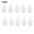 Eyelash Glue Nozzle Caps 10/20-Pack | Anti-Clog Bottle Plugs Lash Glue Nozzle Cap QXL M95 10pcs