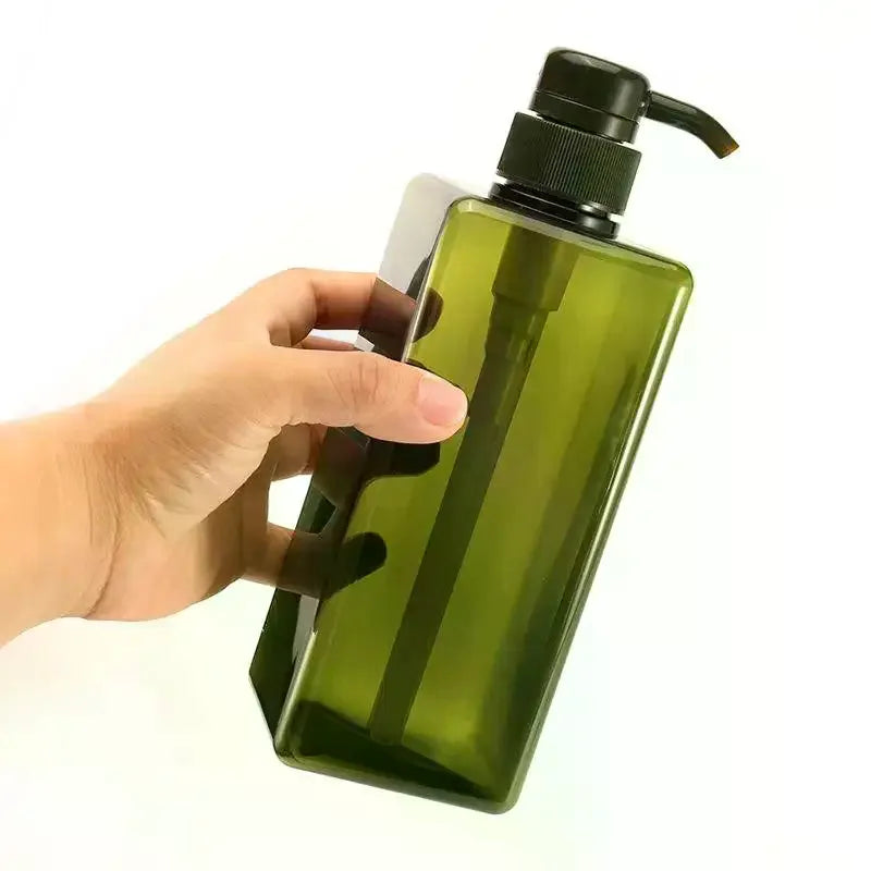 Square Refillable Soap Dispenser Pump Bottle 100–650ml Soap Pump Dispenser QXL