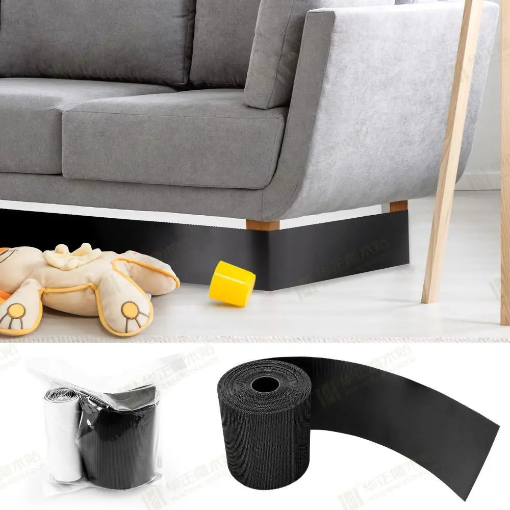 Sofa Toy Blocker Baffle | Nylon Adhesive Strap 3/6/10M Furniture Gap Blocker QXL