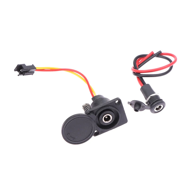 DC 2.1/2.5mm E-Bike Battery Charger Connector Plug Adapter Battery Charger Connector QXL