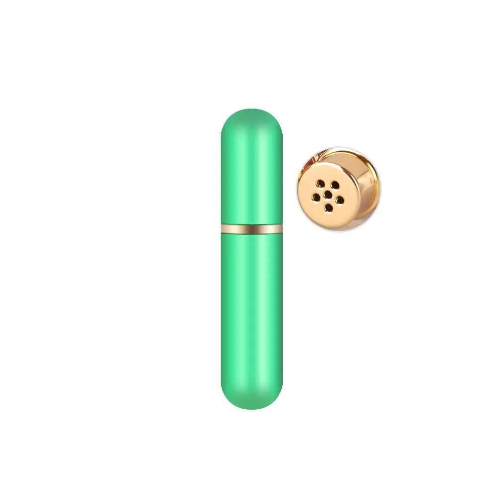 5ml Refillable Aluminum Nasal Inhaler | Aromatherapy Aromatherapy Inhaler QXL Green
