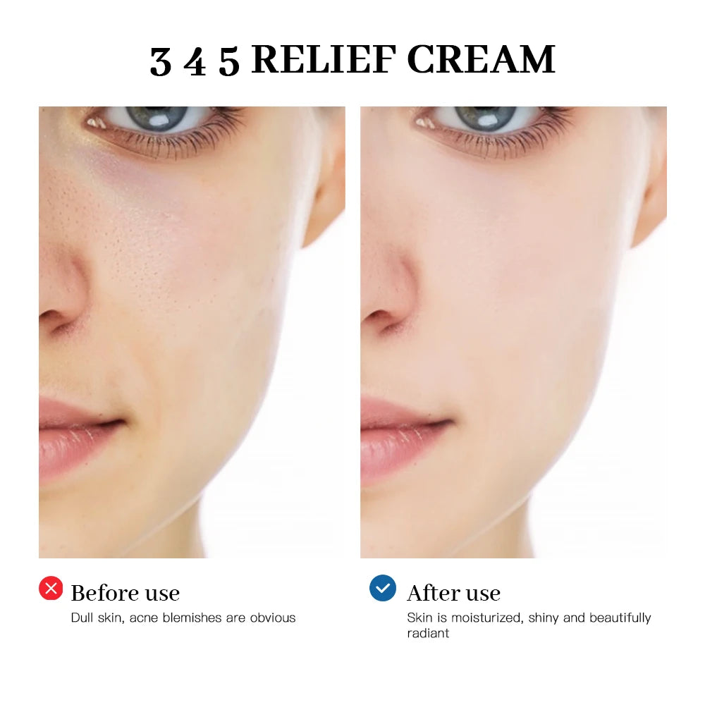 345 Relief Antioxidant Brightening Face Cream 50ml | Lakerain Brightening Face Cream QXL