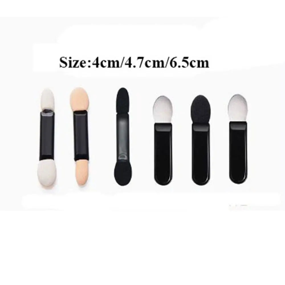 10-Pack Disposable Eyeshadow Sponge Stick Brushes | Double & Single Eyeshadow Applicator Brush QXL