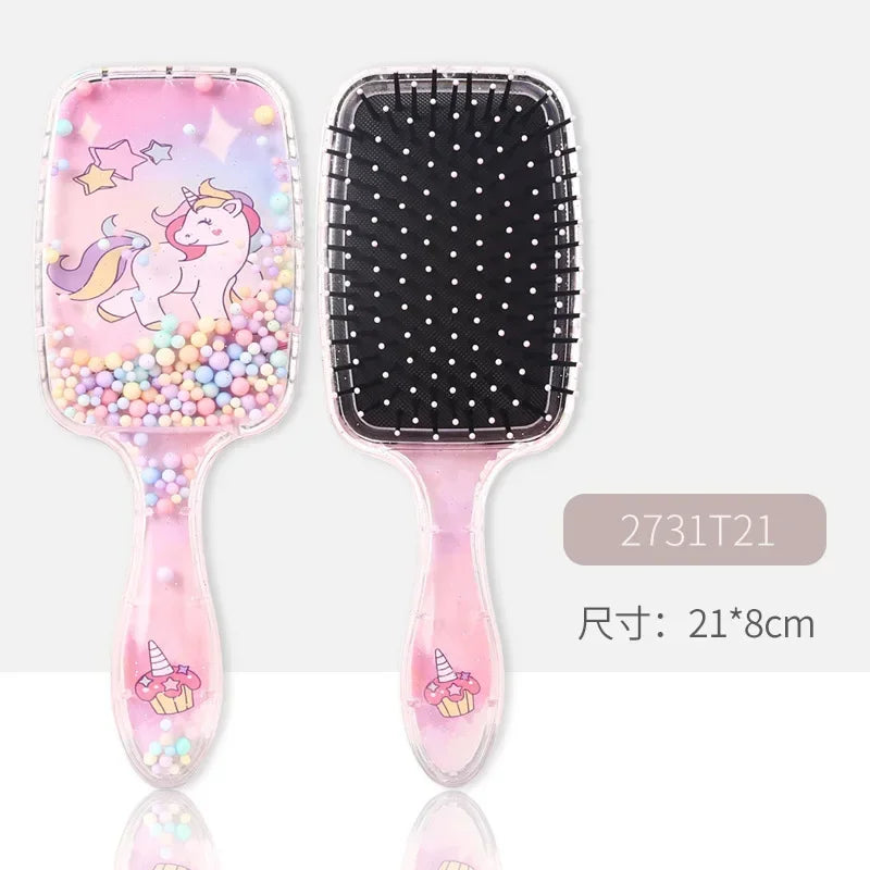 Kawaii Cartoon Animal Air Cushion Hair Comb for Kids & Girls Kids Hair Comb QXL 2731T21
