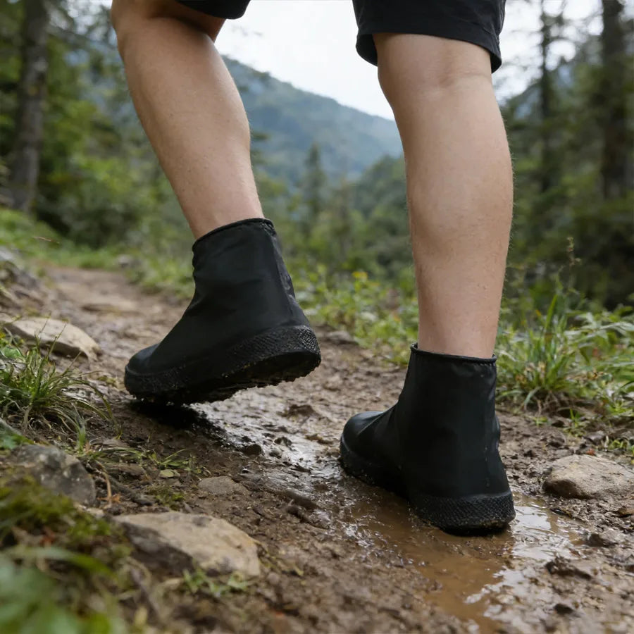 Waterproof Shoe Covers | Anti-Slip Snow & Mud Protectors Waterproof Shoe Covers QXL