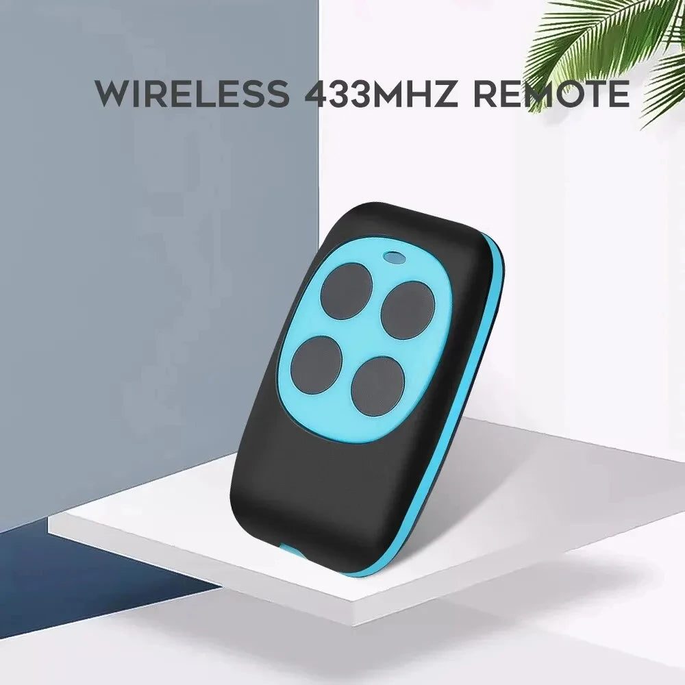 433MHz 4-Key Copy Clone Remote for Garage Doors & Gates Wireless Remote Duplicator QXL