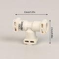 Coffee Machine Connector – Straight, L, T & 3-Way Interface Parts Coffee Machine Parts QXL A2