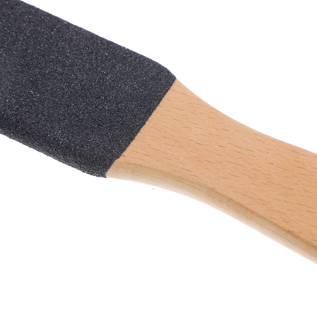 2-Pack Double-Sided Foot File | Silicon Carbide & Beech Wood Foot File Set QXL