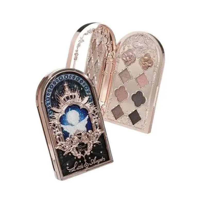 Flower Knows Little Angel 9-Color Glitter Eyeshadow Palette Eyeshadow Palette QXL