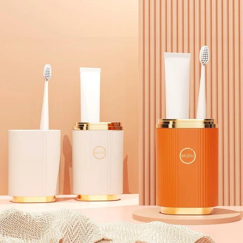 Portable Toothbrush & Toothpaste Storage Cup | Travel Mug Toothbrush Storage Cup QXL
