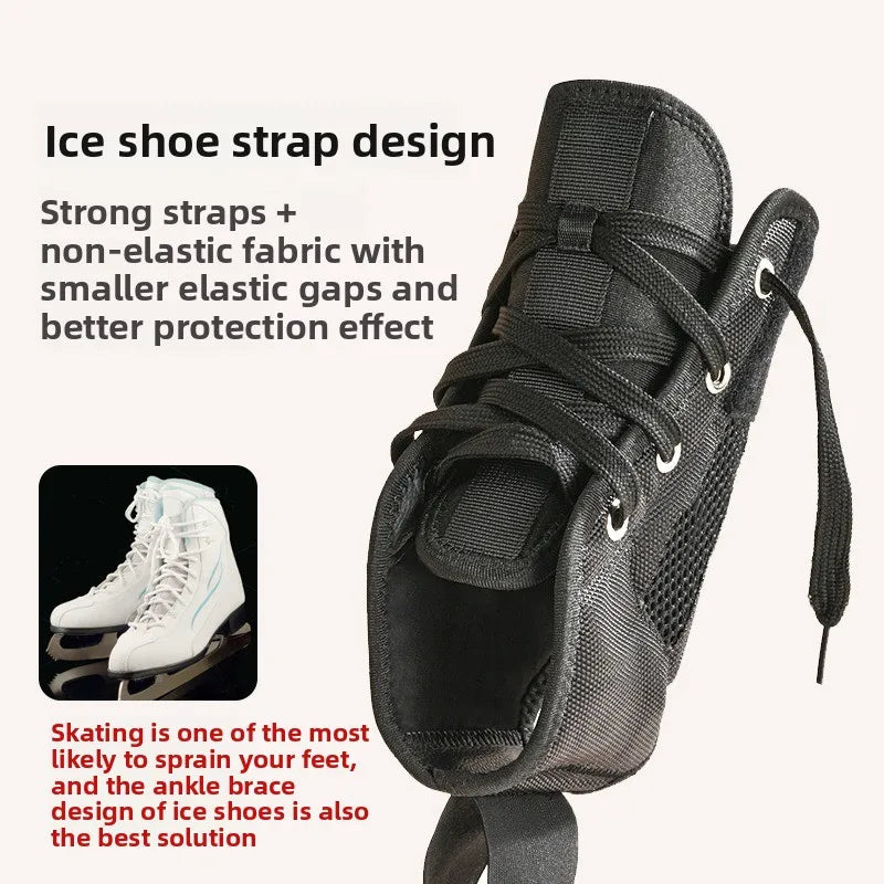 Sports Ankle Brace with Straps | Running, Basketball & Football Ankle Brace Support QXL
