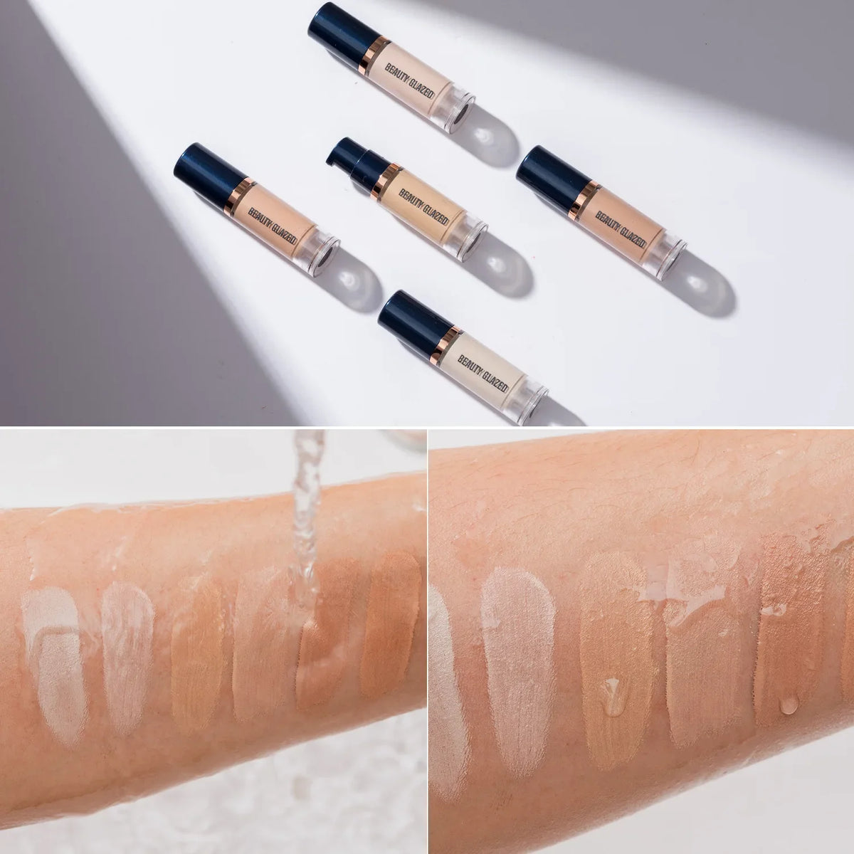 6-Shade Waterproof Liquid Foundation – Oil Control & Coverage Liquid Foundation QXL