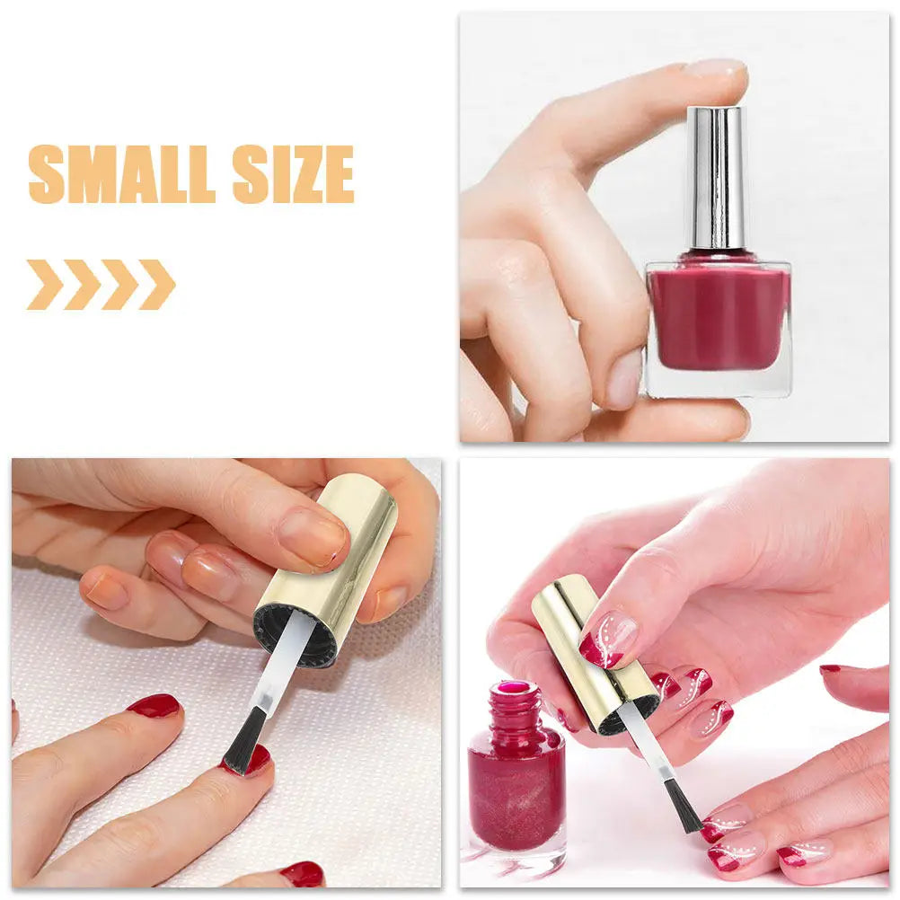 20-Pack Nail Polish Bottle Caps with Brush Replacement Set Nail Polish Bottle Caps QXL