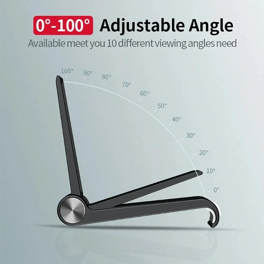 Adjustable Foldable Desk Phone & Tablet Stand | 7.9–11 Inch Tablet Phone Stand QXL