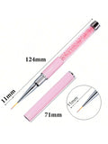 FUMOSIK Nail Art Liner Brush | Striping & 3D Design 5–15mm Nail Art Liner Brush QXL style2