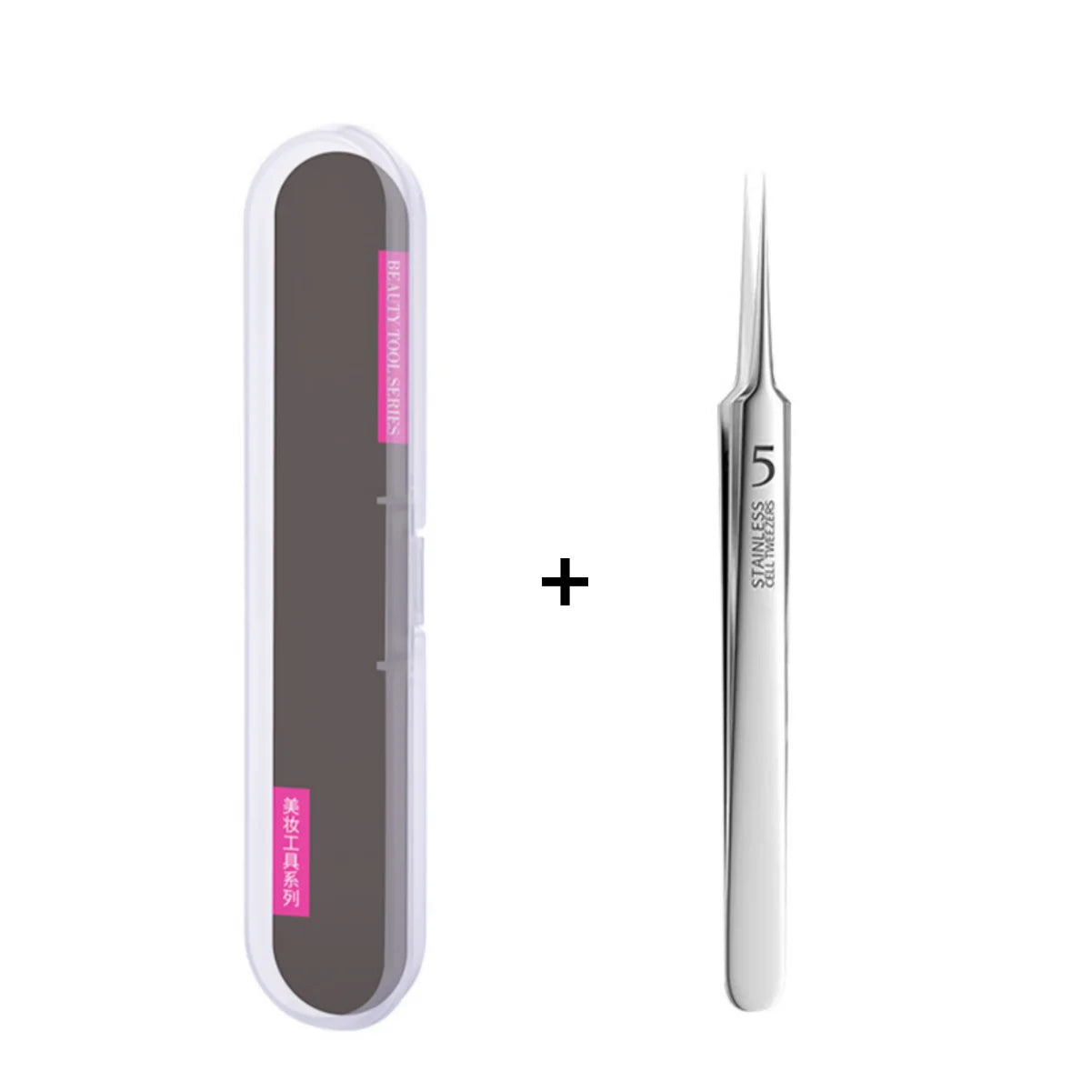 Stainless Steel Blackhead Removal Tweezers | Facial Tool Blackhead Removal Tool QXL Silver