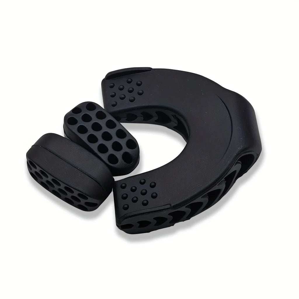 3-Piece Silicone Jaw Exerciser Set | Facial Muscle Trainer Jaw Exercise Set QXL black