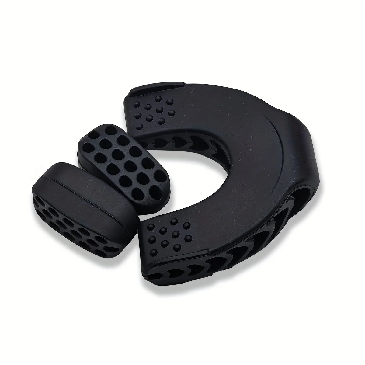 3-Piece Silicone Jaw Exerciser Set | Facial Muscle Trainer Jaw Exercise Set QXL black
