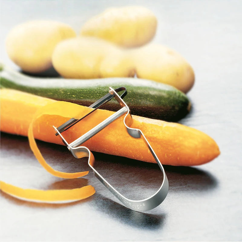Stainless Steel 2-in-1 Fruit & Vegetable Peeler with Digging Knife Vegetable Peeler QXL