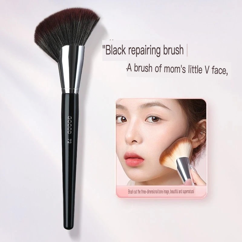 Sickle Contour Brush | Angled Face Sculpting Makeup Brush Contour Makeup Brush QXL