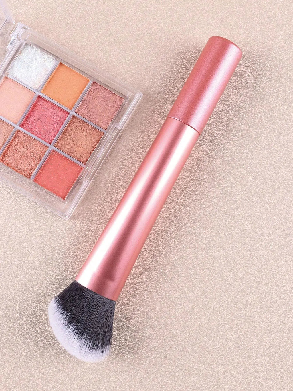 Large Orange Contour Brush | Face Blending & Defining Tool Contour Makeup Brush QXL