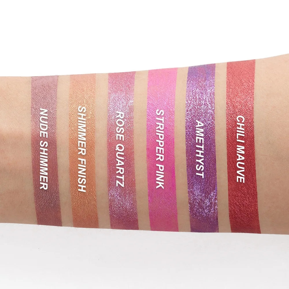 Metallic Matte Liquid Lipstick | Waterproof Long-Lasting Liquid Lipstick QXL