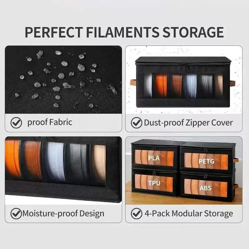 Dustproof Consumables Storage Box | Home & Workshop Organizer Storage Organizer Box QXL