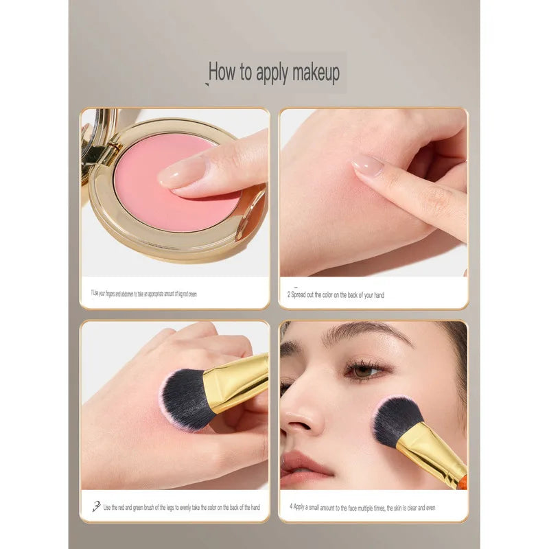 Slanted Blush Contour Highlighter Brush | Chimo CM182/183 Contour Makeup Brush QXL