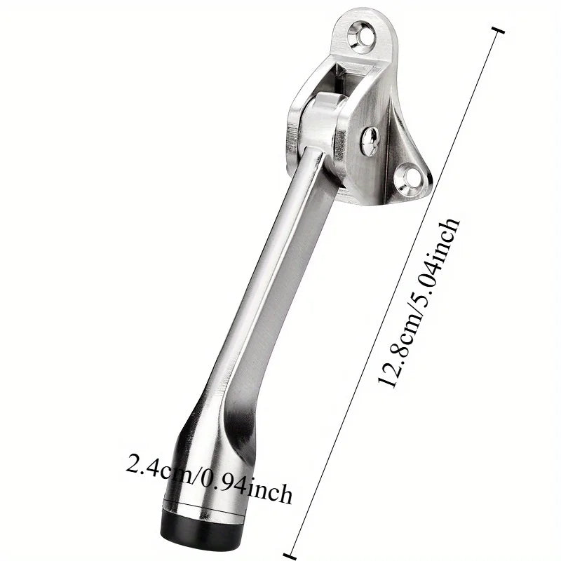 Kickdown Door Stopper | Stainless Steel Foot-Operated Stop Kickdown Door Stop QXL