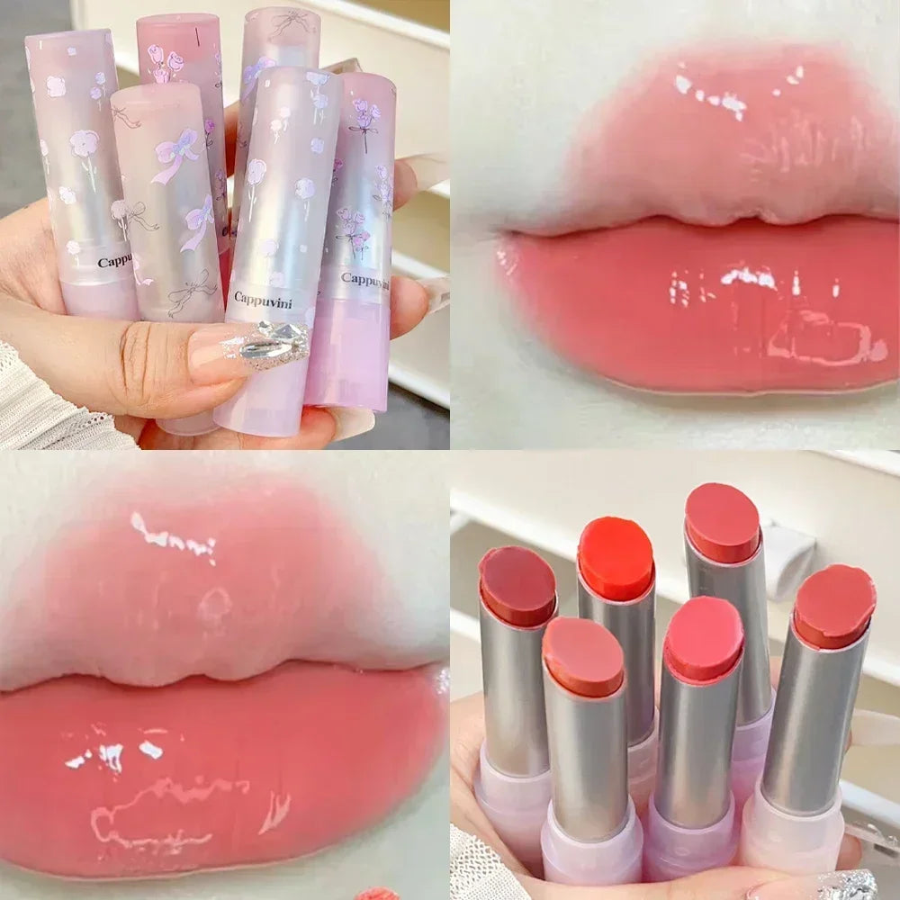 Moisturizing Jelly Lip Gloss | Mirror Finish Lipstick Jelly Lip Gloss QXL
