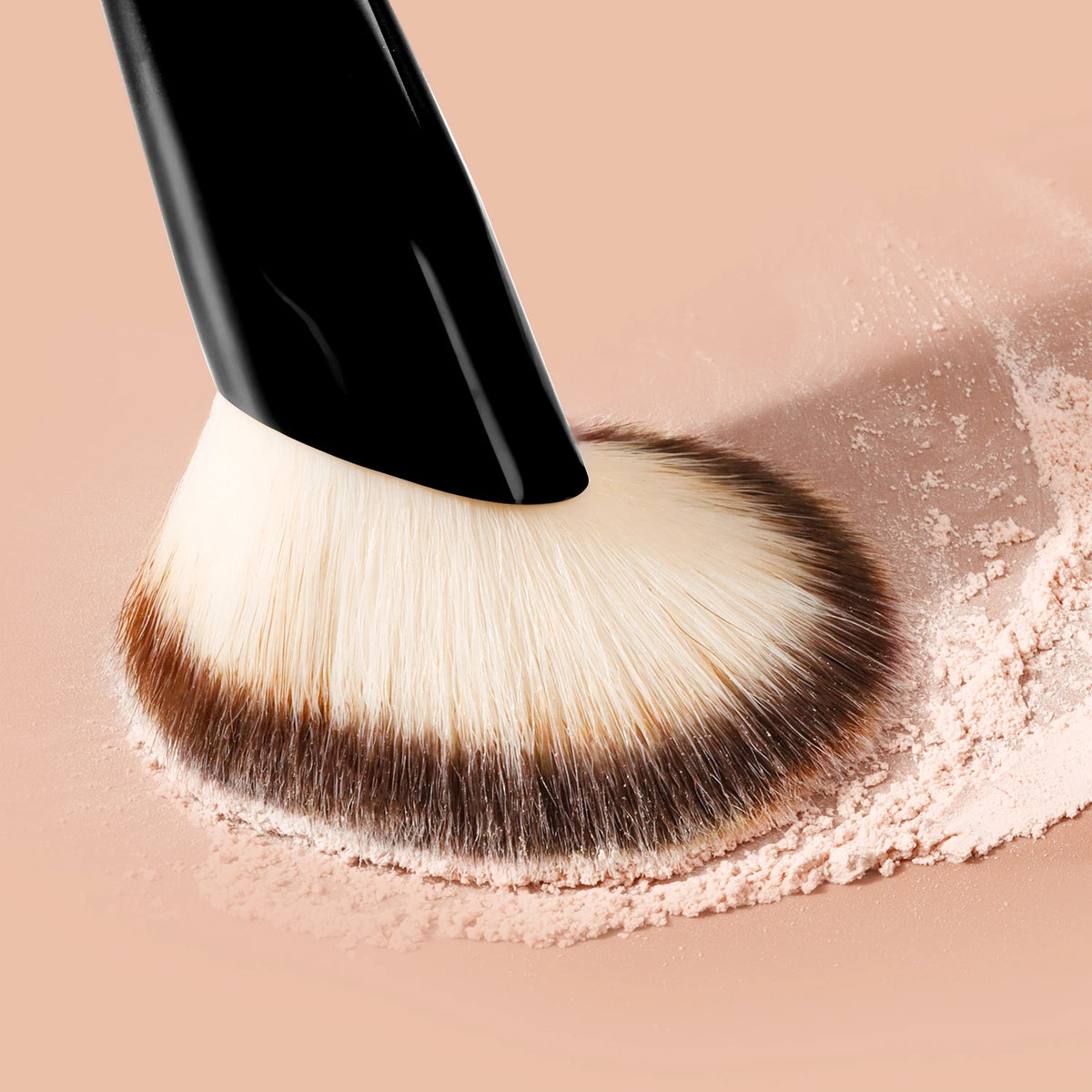 Ronshadow Angled Foundation Contour Brush | Soft Synthetic Makeup Contour Brush QXL