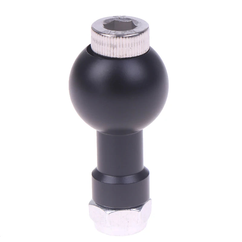 17mm Ball Head to M6 Screw Motorcycle Camera Mount Bracket Camera Mount Connector QXL