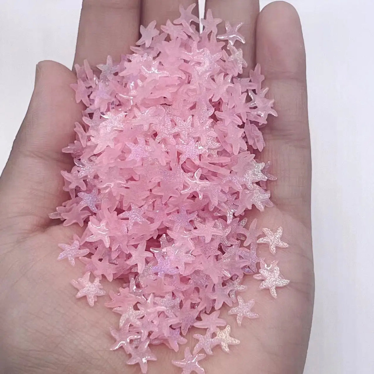 50-Pc 3D Kawaii Nail Charms | Autumn Brown Resin Heart Bow Flower 3D Nail Art Charms QXL 50pcs