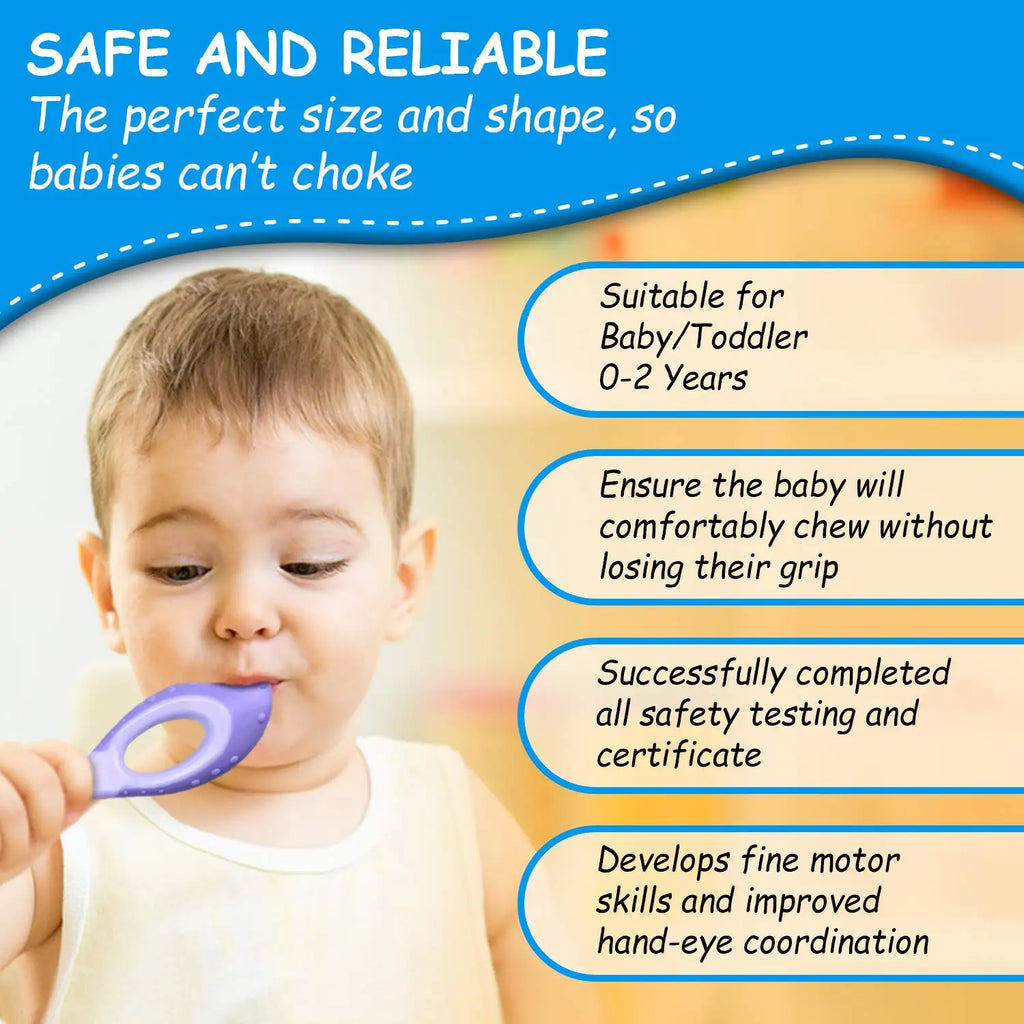 Infant Nano Toothbrush | 10,000 Ultra-Soft Bristles for Babies Baby Toothbrush QXL