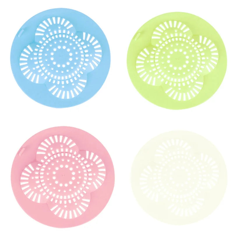 Hair Catcher Shower Drain Cover & Sink Strainer – 4 Colors Drain Hair Catcher QXL