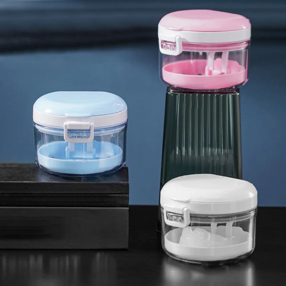 PP Retainer & Mouth Guard Storage Case | Portable Dental Box Dental Retainer Case QXL