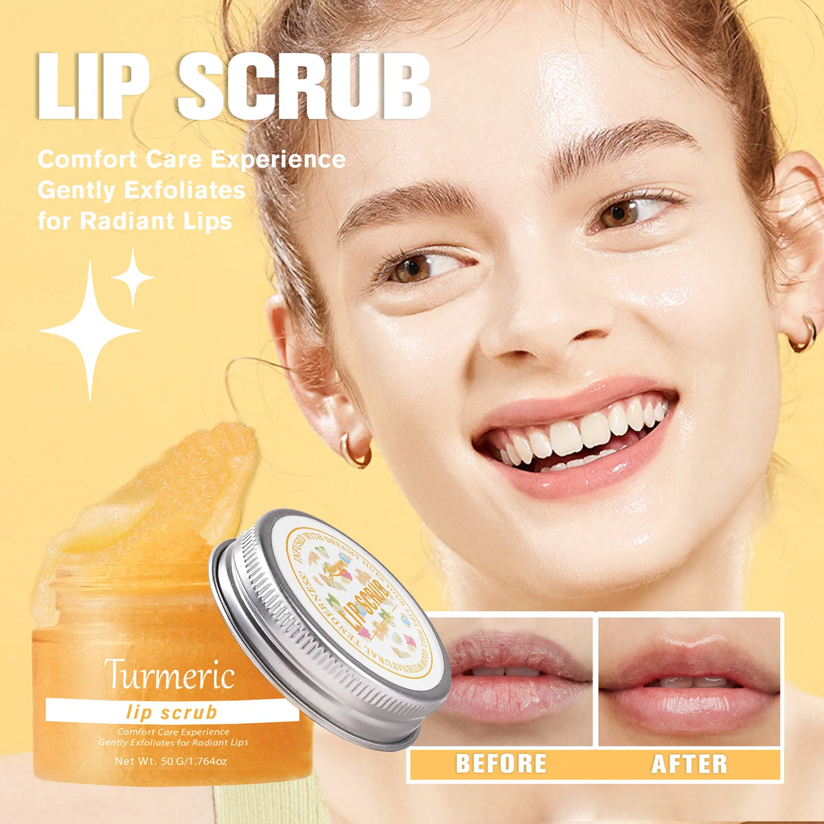 DIMOT Lip Scrub 50g | Exfoliating & Brightening Lip Treatment Lip Scrub QXL