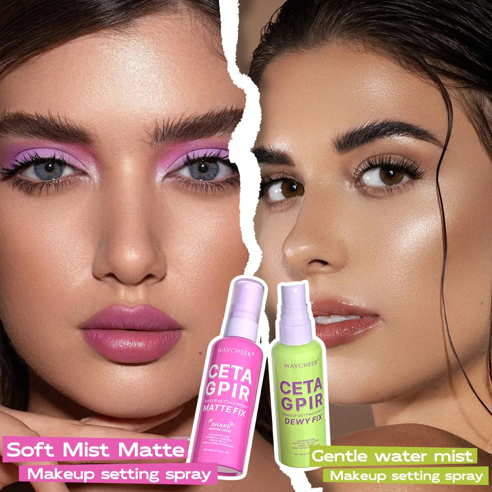 Oil-Control Matte Setting Spray | Long-Lasting Waterproof Makeup Setting Spray QXL