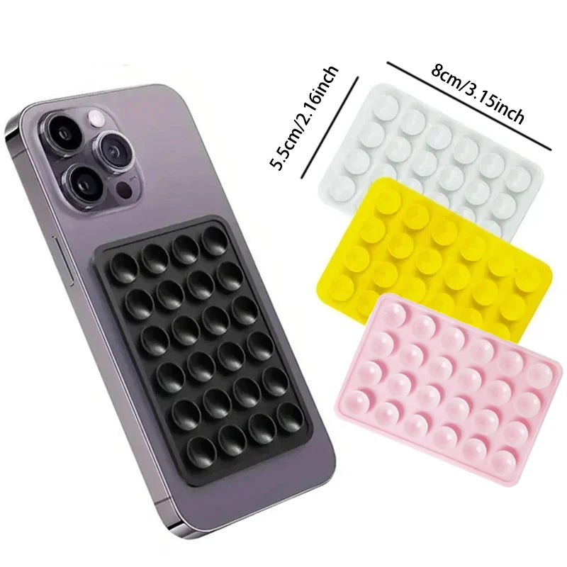 Magnetic Silicone Suction Phone Mount – iPhone & Android Phone Suction Mount QXL