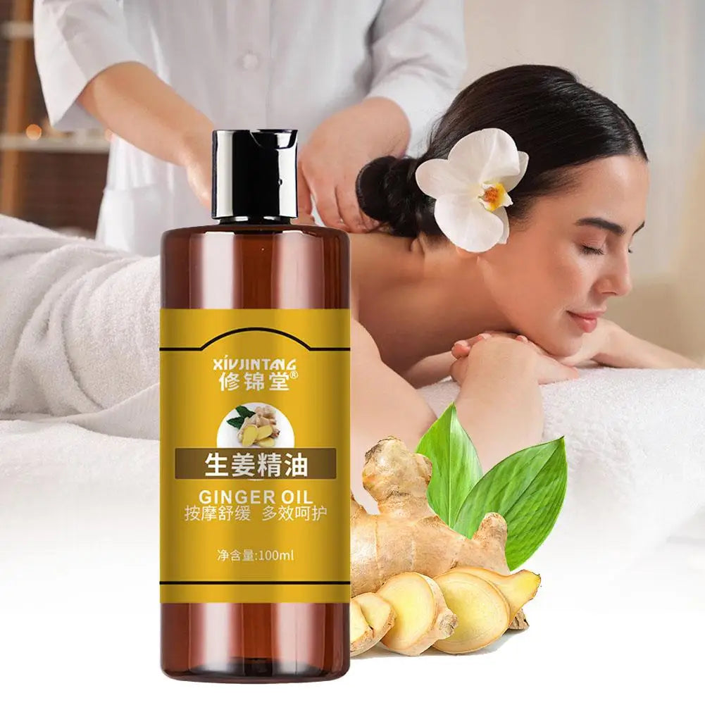 Mugwort Body Massage Oil | Moisturizing & Firming Skin Care Body Massage Oil QXL