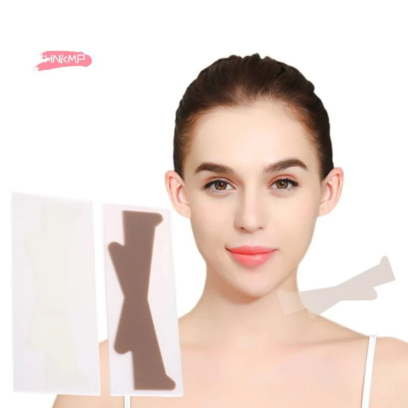 20-Pack Invisible Face & Neck Lifting Tape | Waterproof Chin Lift Face Lifting Tape QXL