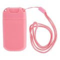 30ml Refillable Card Spray Bottle Perfume Atomizer & Lanyard Perfume Atomizer QXL Pink