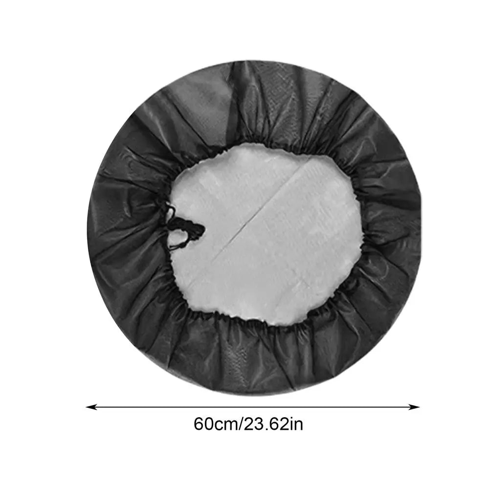 Rain Barrel Mesh Cover – Anti-Mosquito Drawstring Net Rain Barrel Cover QXL 60cm