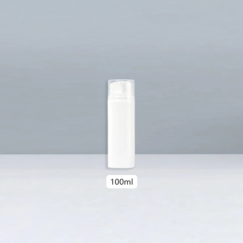 Refillable Vacuum Pump Bottles 30ml–150ml | Travel Cosmetic Cosmetic Pump Bottle QXL 100ml Transparent