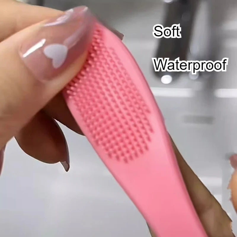 Double-Sided Silicone Face & Nose Cleansing Brush | Pore Tool Facial Cleansing Brush QXL