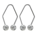 Dimple Maker Trainer for Cheeks | Sequin Alloy Clip Pair Facial Beauty Tool QXL black