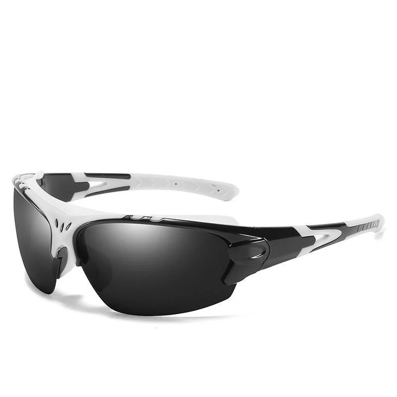 Unisex Polarized UV400 Sports Sunglasses | Cycling & Driving Polarized Sunglasses QXL Black