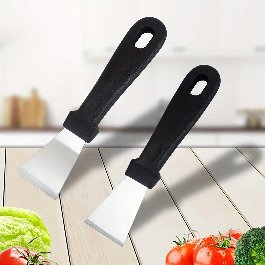 Glass & Stovetop Scraper | Label, Sticker & Paint Remover Kitchen Scraper Tool QXL